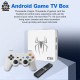 Game Box 8K Ultra HD Set-Top Box Android TV + 2 контролера и дистанционно, 36 000 игри Game Box 8K Ultra HD Set-Top Box Android TV + 2 контролера и дистанционно, 36 000 игри