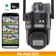 Тройна външна WiFi камера P12 – 36MP, ICSee +карта памет 64гб Тройна външна WiFi камера P12 – 36MP, ICSee +карта памет 64гб