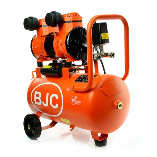 Монофазен безмаслен бутален компресор за въздух BJC JN1500A 1.5kw, 220л/мин