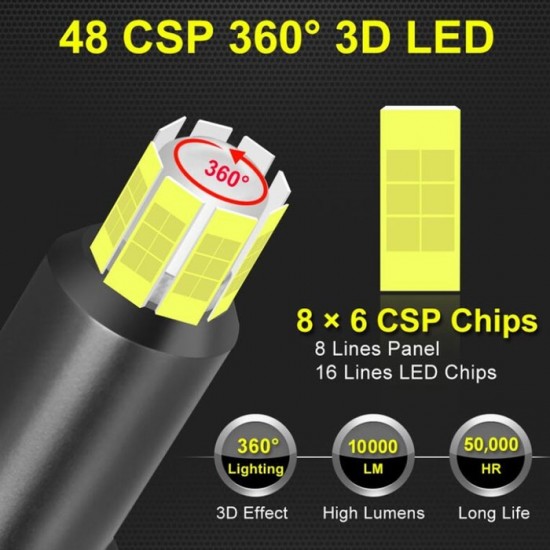 лед Крушки H7 100W - 12V лед Крушки H7 100W - 12V