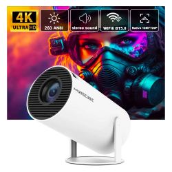 Smart Мини преносим проектор 4K HY300 с Android