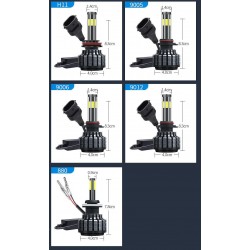 COB LED КРУШКИ 90W 6500K 360°