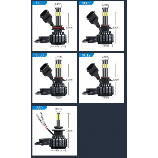 COB LED КРУШКИ 90W 6500K 360° COB LED КРУШКИ 90W 6500K 360°