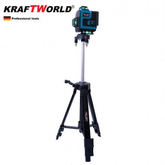 4D Лазерен нивелир Krafroyal с 16 линии ( четири точков ) – Самонивелиращ