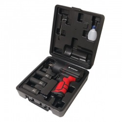 Пневматичен ударен гайковерт FORSAGE 1/2" 1450Nm + 3 вложки