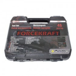 Гедоре FORCEKRAFT 1/4" 46-части