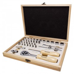Гедоре ROCKFORCE 1/4" 4мм-14мм 38-части