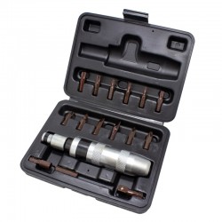 Ударна отвертка с комплект битове и адаптери RockForce 1/2" 17-части