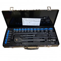 Гедоре с ударни вложки 1/2" STAHLMAYER 24-части