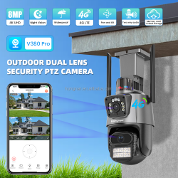 Двойна Smart WiFi безжична IP 8MPX камера,LED,4К Ultra HD Двойна Smart WiFi безжична IP 8MPX камера,LED,4К Ultra HD